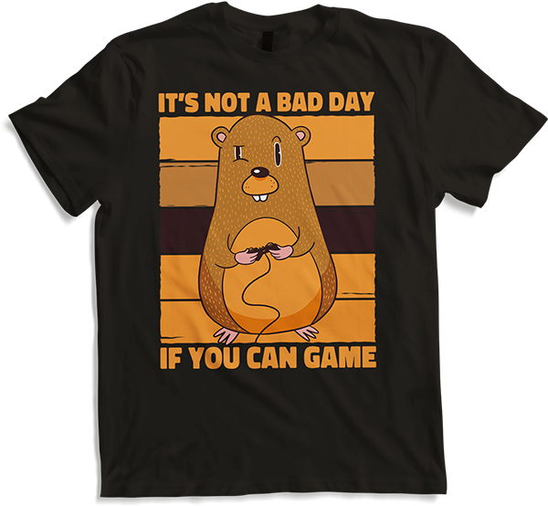 Produktbild von T-Shirt It's Not A Bad Day If You Can Game Zocker Gamer Spruch