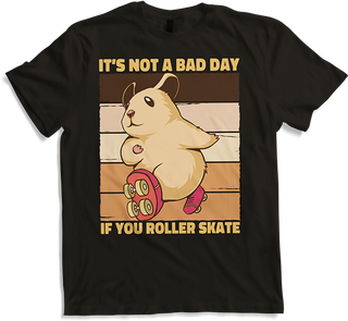 Produktbild von T-Shirt It's Not A Bad Day If You Roller Skate Rollschuh Sprüche