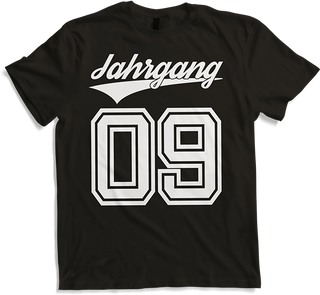 Produktbild von T-Shirt Jahrgang 2009 Jugendliche 13 Geburtstag Mädchen Jungen