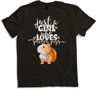 Produktbild von T-Shirt Just A Girl Who Loves Meerschweinchen | Lustiges Nager