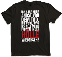 Produktbild von T-Shirt Keine Angst Hölle Satan Ironie Freundschaftssprüche Freunde