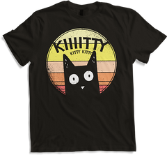 Produktbild von T-Shirt Kiiiitty Kitty Kitty Sarkastischer Ironischer Katzen Spruch