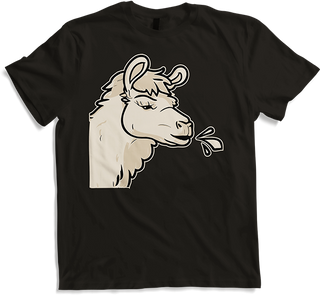 Produktbild von T-Shirt Llamas Cheeky Spuck-Lama