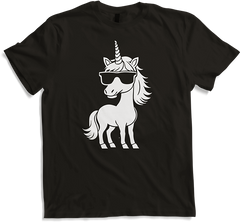 Produktbild von T-Shirt Lustige Einhörner tragen Sonnenbrille cooles Einhorn