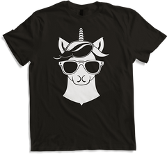 Produktbild von T-Shirt Lustige Einhörner tragen Sonnenbrille cooles Einhorn