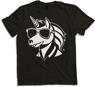 Produktbild von T-Shirt Lustige Einhörner tragen Sonnenbrille cooles Einhorn