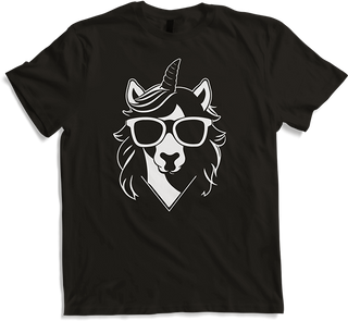 Produktbild von T-Shirt Lustige Einhörner tragen Sonnenbrille cooles Einhorn