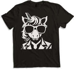 Produktbild von T-Shirt Lustige Einhörner tragen Sonnenbrille cooles Einhorn