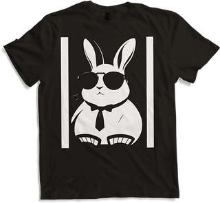 Produktbild von T-Shirt Lustige Hasen-Sonnenbrille Cool Sunglas Rabbit