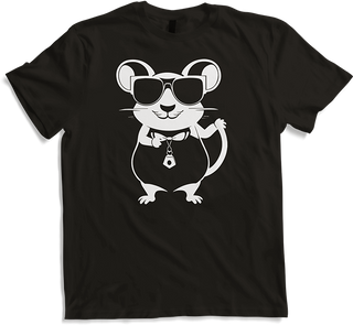 Produktbild von T-Shirt Lustige Haustierratte mit Sonnenbrille Fancy Rats