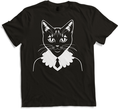 Produktbild von T-Shirt Lustige Katze Silhouette freche lustige Katzen