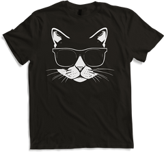 Produktbild von T-Shirt Lustige Katze mit Sonnenbrille Kätzchen Sunglas Katzen