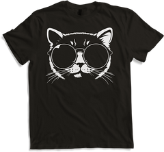 Produktbild von T-Shirt Lustige Katze mit Sonnenbrille Kätzchen Sunglas Katzen