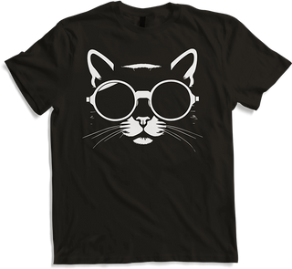Produktbild von T-Shirt Lustige Katze mit Sonnenbrille Kätzchen Sunglas Katzen