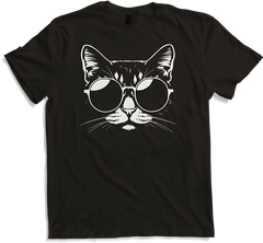 Produktbild von T-Shirt Lustige Katze mit Sonnenbrille Kätzchen Sunglas Katzen