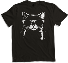 Produktbild von T-Shirt Lustige Katze mit Sonnenbrille Kätzchen Sunglas Katzen