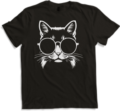 Produktbild von T-Shirt Lustige Katze mit Sonnenbrille Kätzchen Sunglas Katzen