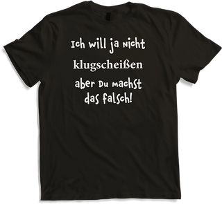 Produktbild von T-Shirt Lustiger Besserwisser Spruch | Handwerker Kollegen Chef