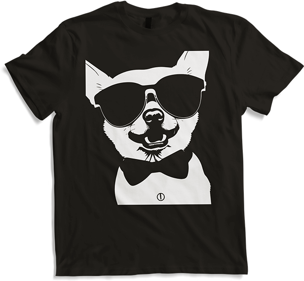 Produktbild von T-Shirt Lustiger Chihuahua mit Sonnenbrille Chihuahuas