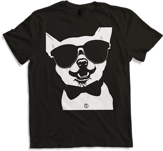 Produktbild von T-Shirt Lustiger Chihuahua mit Sonnenbrille Chihuahuas