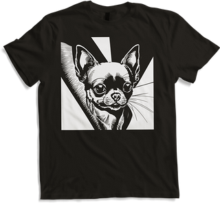 Produktbild von T-Shirt Lustiger Chihuahua mit Sonnenbrille Chihuahuas