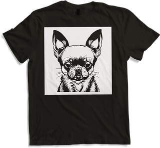 Produktbild von T-Shirt Lustiger Chihuahua mit Sonnenbrille Chihuahuas