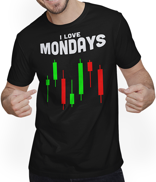 Produktbild von T-Shirt mit Mann Lustiger Day Trader Spruch | Aktien Forex Markt Devisenmarkt