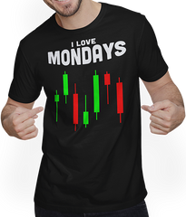 Produktbild von T-Shirt mit Mann Lustiger Day Trader Spruch | Aktien Forex Markt Devisenmarkt