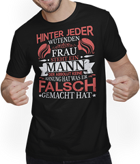 Produktbild von T-Shirt mit Mann Lustiger Partner Spruch | Ehe Partnerschaft Sprüche Ehemann