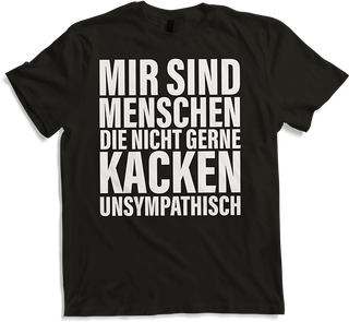 Produktbild von T-Shirt Lustiger Spruch übers kacken | Geschenk für Männer