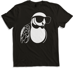 Produktbild von T-Shirt Lustiger Vogel mit Sonnenbrille Cool Bourke's Sittich