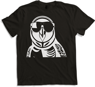 Produktbild von T-Shirt Lustiger Vogel mit Sonnenbrille Cool Bourke's Sittich
