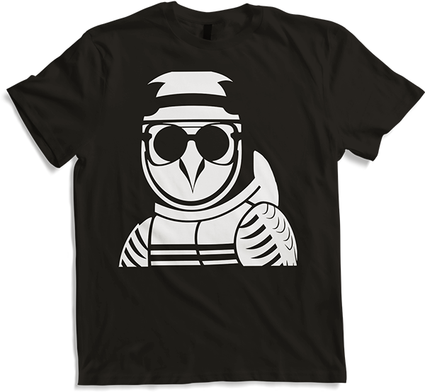 Produktbild von T-Shirt Lustiger Vogel mit Sonnenbrille Cool Bourke's Sittich