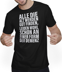 Produktbild von T-Shirt mit Mann Lustiger sarkastischer Spruch über das Alter | Sprüche