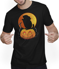 Produktbild von T-Shirt mit Mann Lustiges Chinchilla Halloween | Geschenk Chinchillahalter