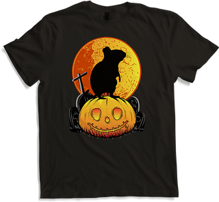 Produktbild von T-Shirt Lustiges Degu Halloween | Geschenk für Deguhalter | DEGUS