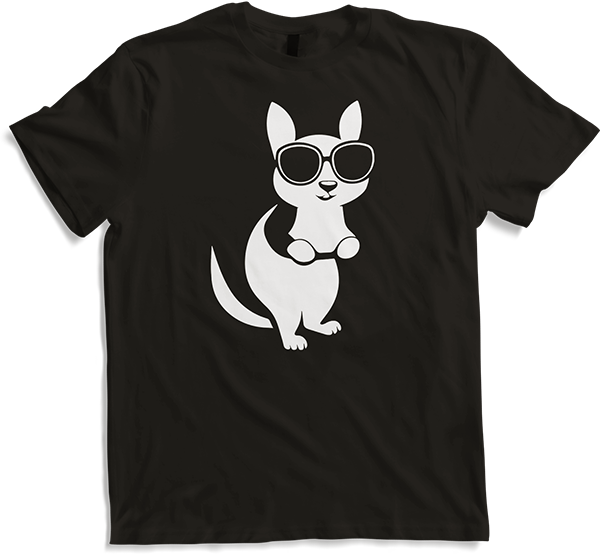 Produktbild von T-Shirt Lustiges Eichhörnchen mit Sonnenbrille, Eichhörnchen