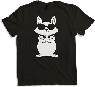 Produktbild von T-Shirt Lustiges Eichhörnchen mit Sonnenbrille, Eichhörnchen