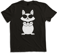 Produktbild von T-Shirt Lustiges Eichhörnchen mit Sonnenbrille, Eichhörnchen