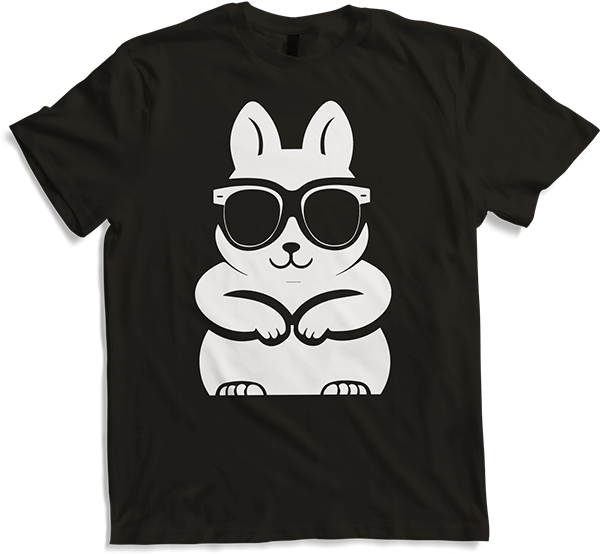 Produktbild von T-Shirt Lustiges Eichhörnchen mit Sonnenbrille, Eichhörnchen