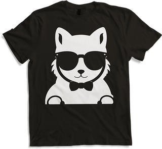 Produktbild von T-Shirt Lustiges Eichhörnchen mit Sonnenbrille, Eichhörnchen
