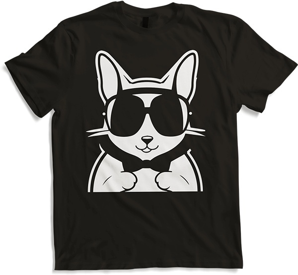 Produktbild von T-Shirt Lustiges Eichhörnchen mit Sonnenbrille, Eichhörnchen