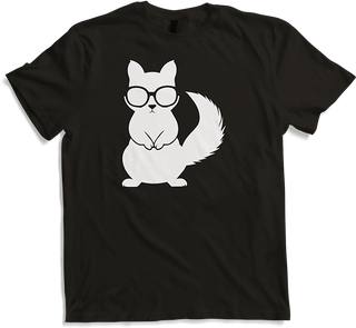 Produktbild von T-Shirt Lustiges Eichhörnchen mit Sonnenbrille, Eichhörnchen