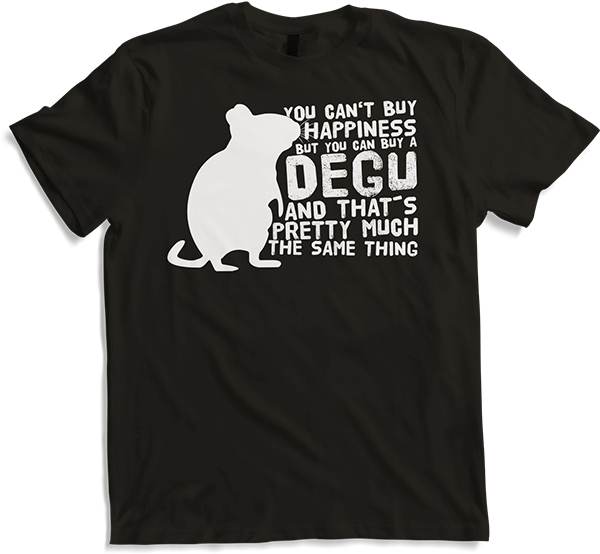 Produktbild von T-Shirt Lustiges Geschenk für Deguhalter & Degubesitzer | DEGUS