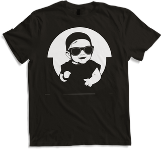 Produktbild von T-Shirt Lustiges Kleinkind trägt Sonnenbrille Cooles Baby