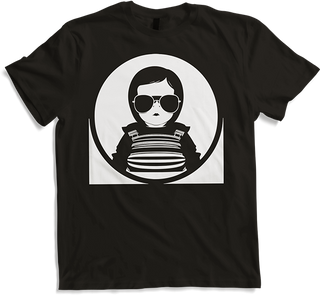 Produktbild von T-Shirt Lustiges Kleinkind trägt Sonnenbrille Cooles Baby