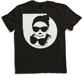 Produktbild von T-Shirt Lustiges Kleinkind trägt Sonnenbrille Cooles Baby