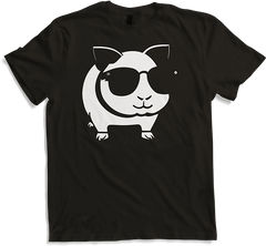 Produktbild von T-Shirt Lustiges Meerschweinchen mit Sonnenbrille Meerschweinchen