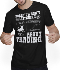 Produktbild von T-Shirt mit Mann Lustiges Trading Stocks Forex Market Shirt für (Tages-) Trader