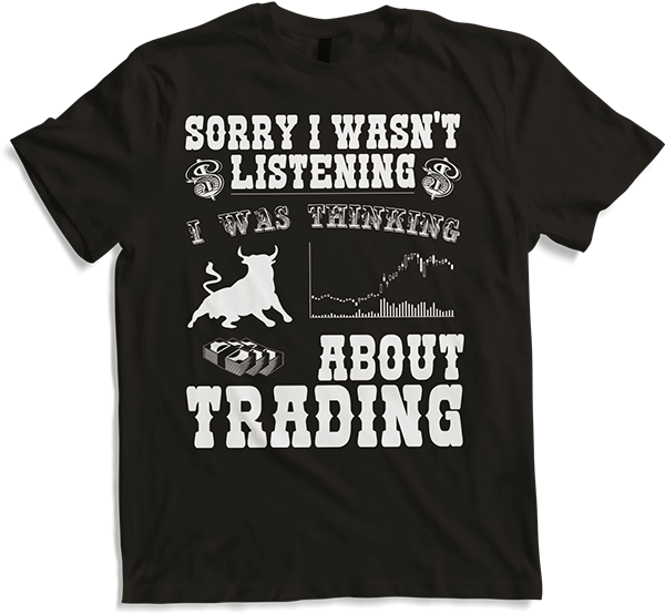 Produktbild von T-Shirt Lustiges Trading Stocks Forex Market Shirt für (Tages-) Trader